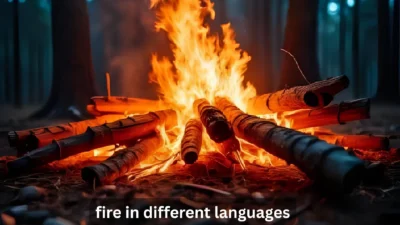 fire in different languages
