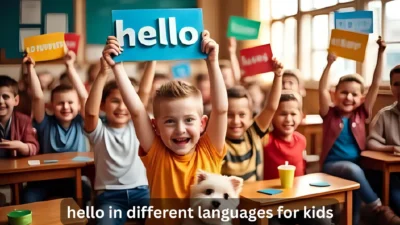 hello in different languages for kids