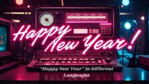 “Happy New Year” in Different Languages