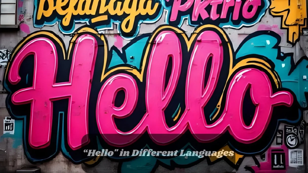 Hello" in Different Language