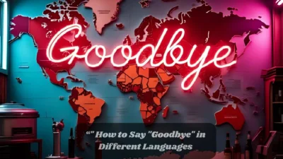 How to Say "Goodbye" in Different Languages