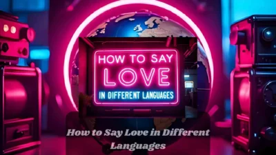 How to Say Love in Different Languages
