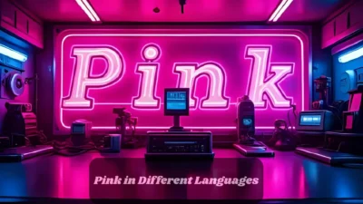 Pink in Different Languages