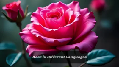 Rose in Different Languages