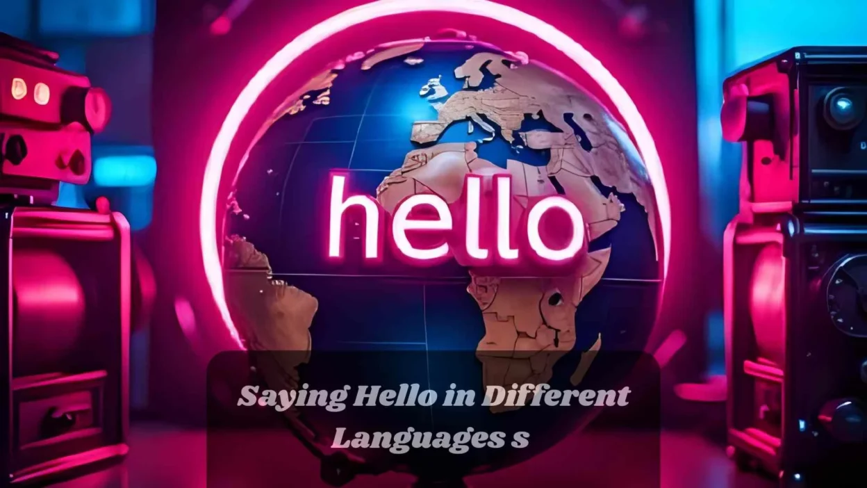 Saying Hello in Different Languages s