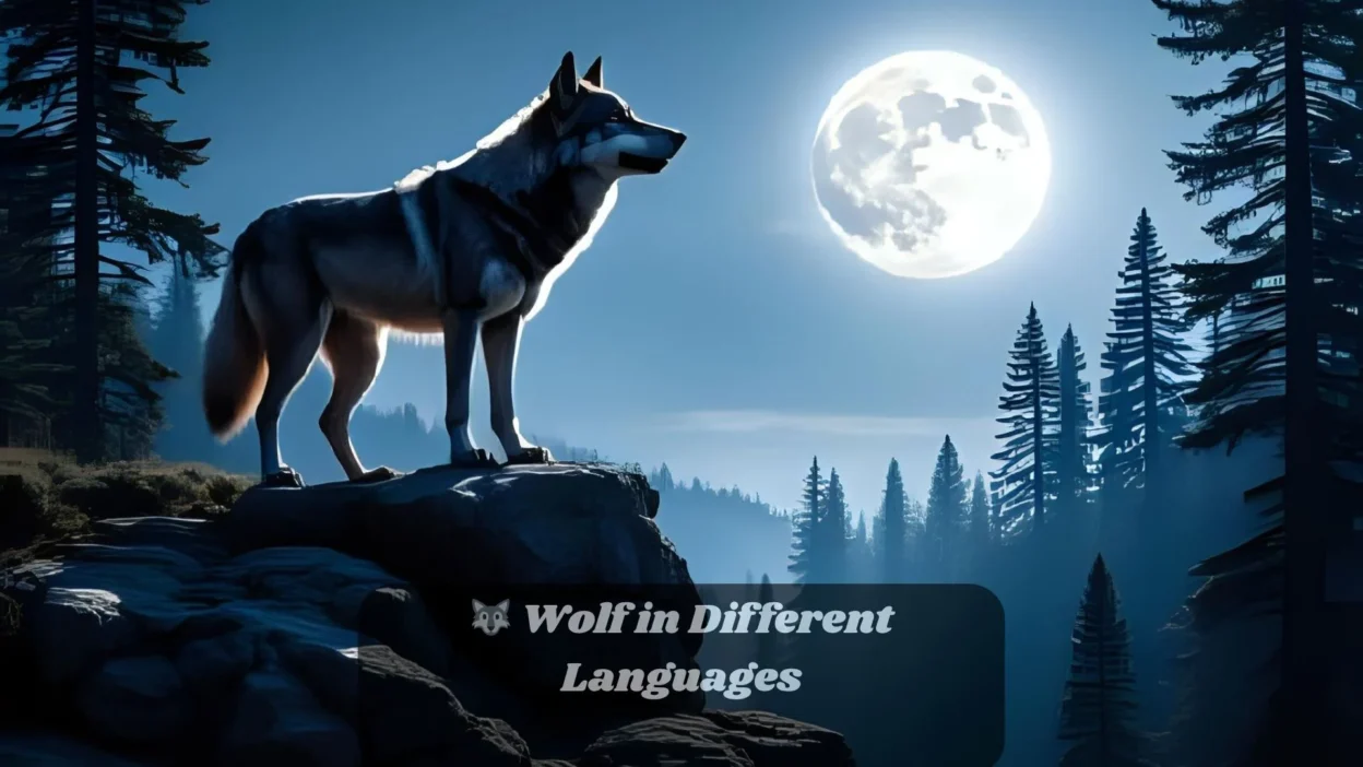 🐺 Wolf in Different Languages