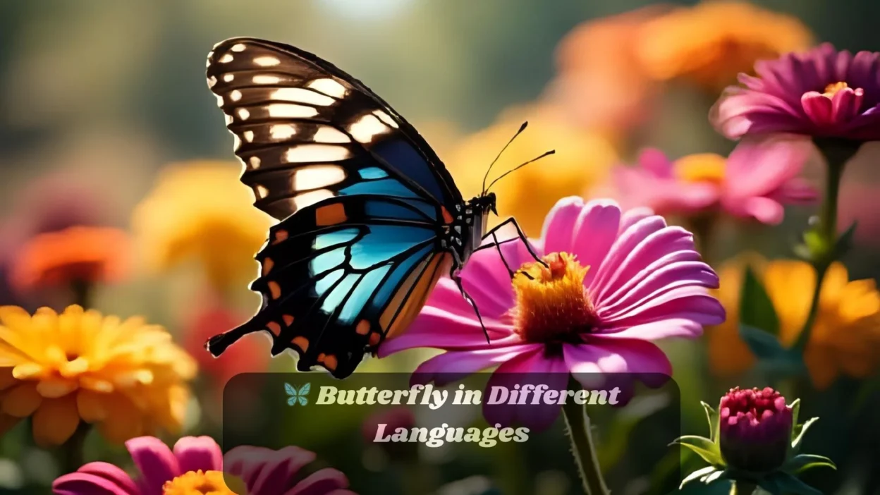 🦋 Butterfly in Different Languages
