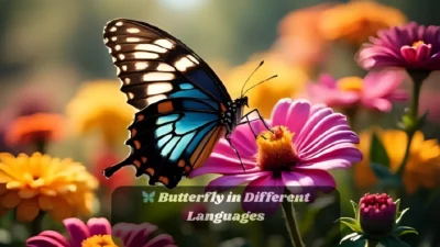 🦋 Butterfly in Different Languages