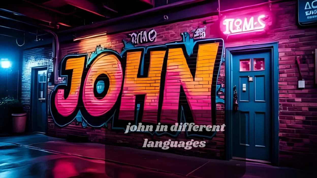 john in different languages