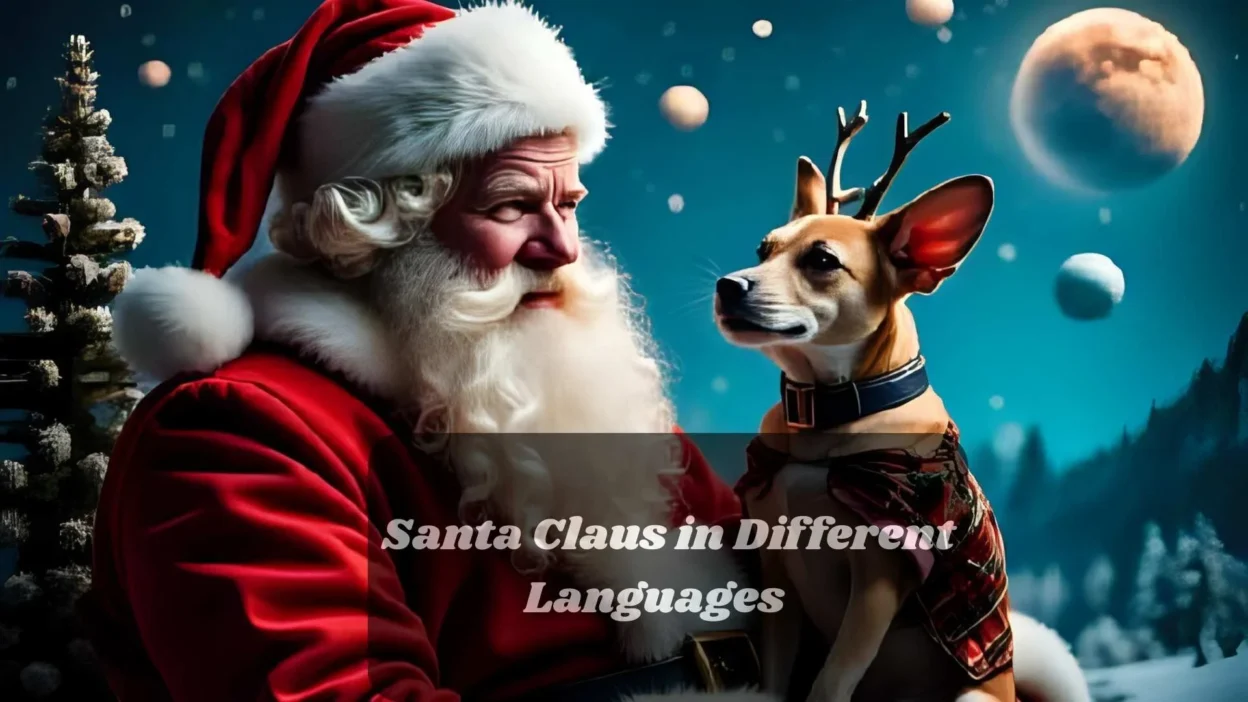 Santa Claus in Different Languages 