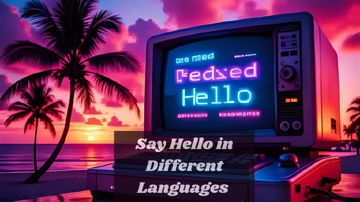 Say Hello in Different Languages