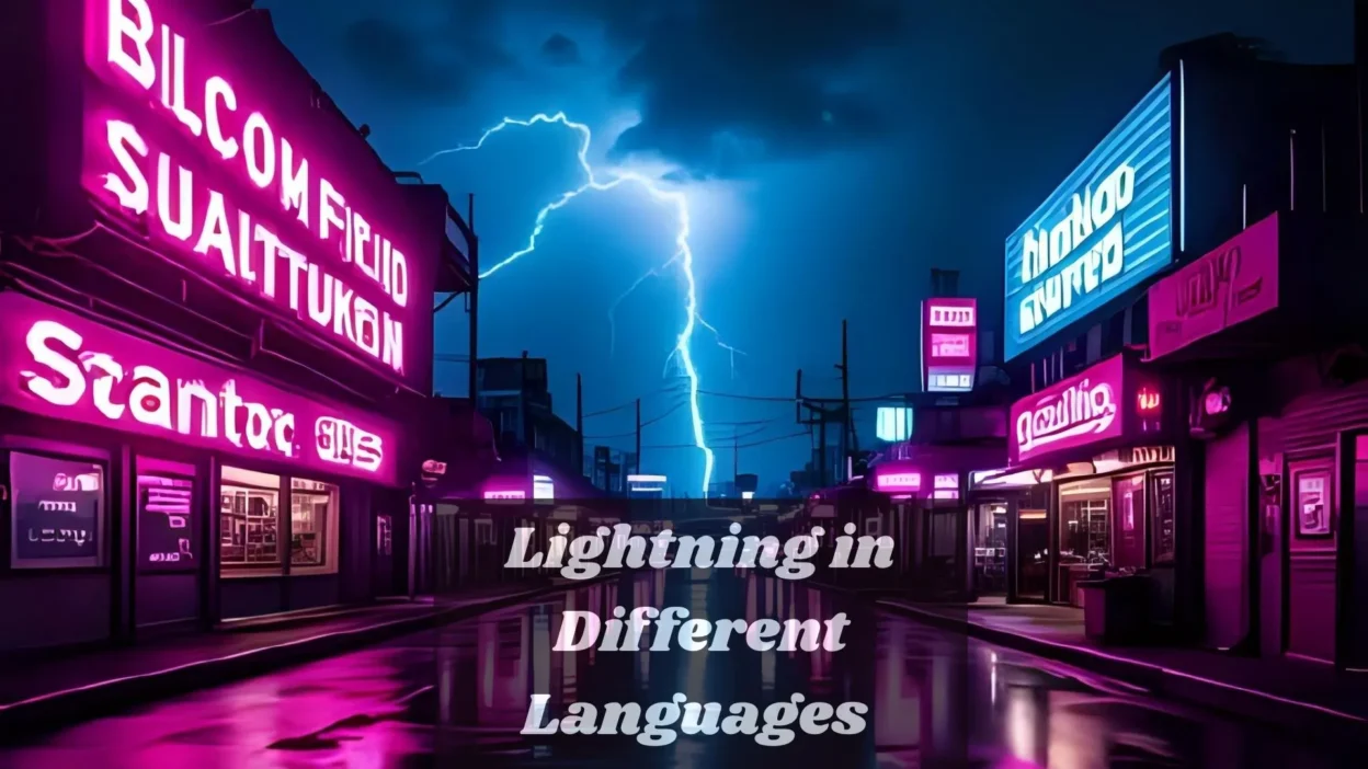 Lightning in Different Languages 