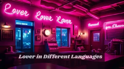 Lover in Different Languages