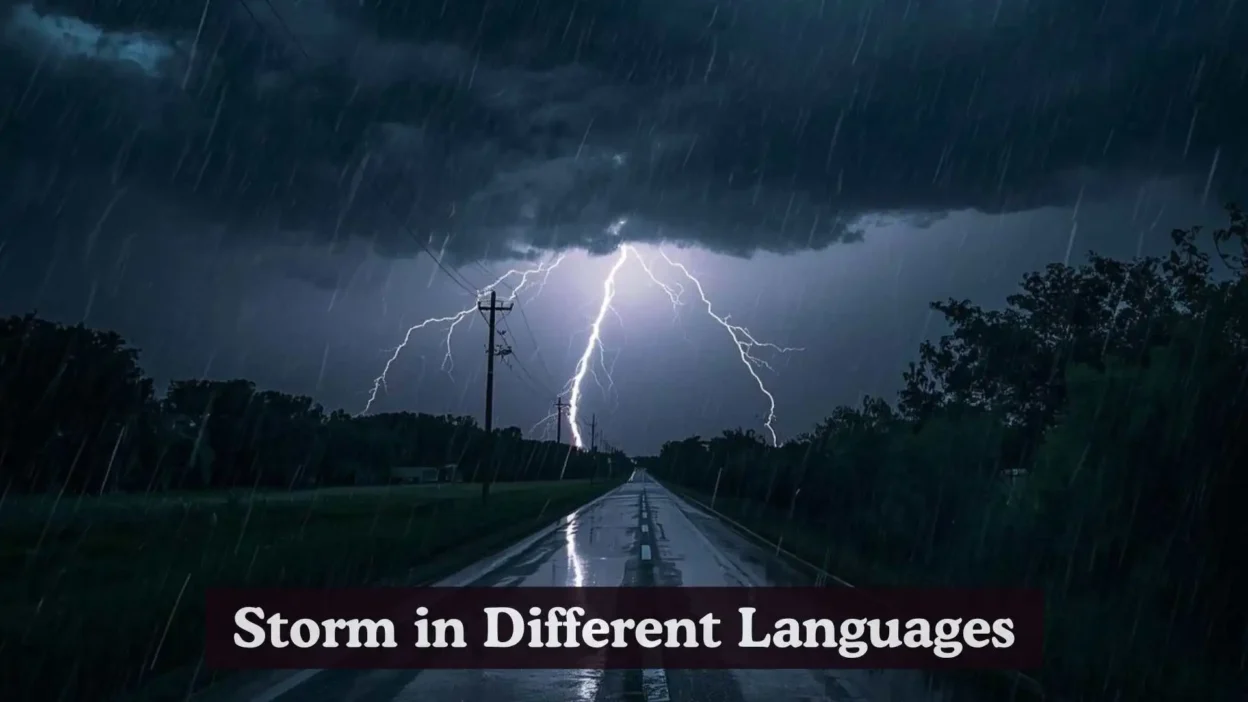 Storm in Different Languages