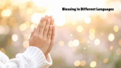 Blessing in Different Languages