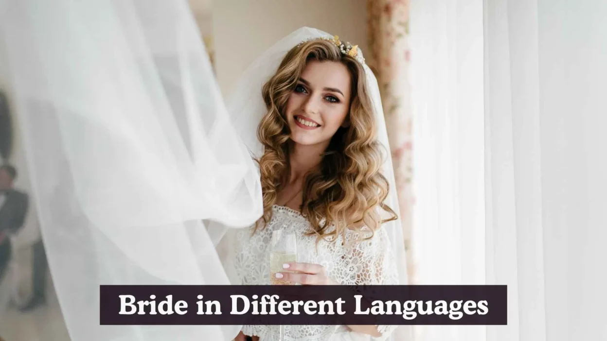 Bride in Different Languages