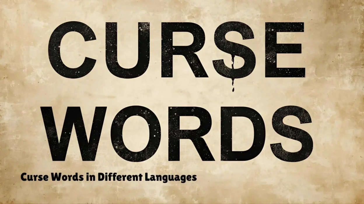 Curse Words in Different Languages