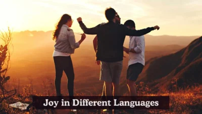 Joy in Different Languages