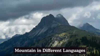 Mountain in Different Languages
