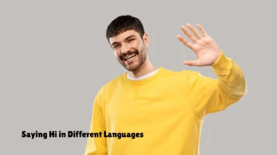 Saying Hi in Different Languages