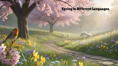 Spring in Different Languages