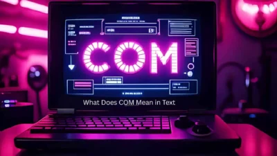 what does com mean