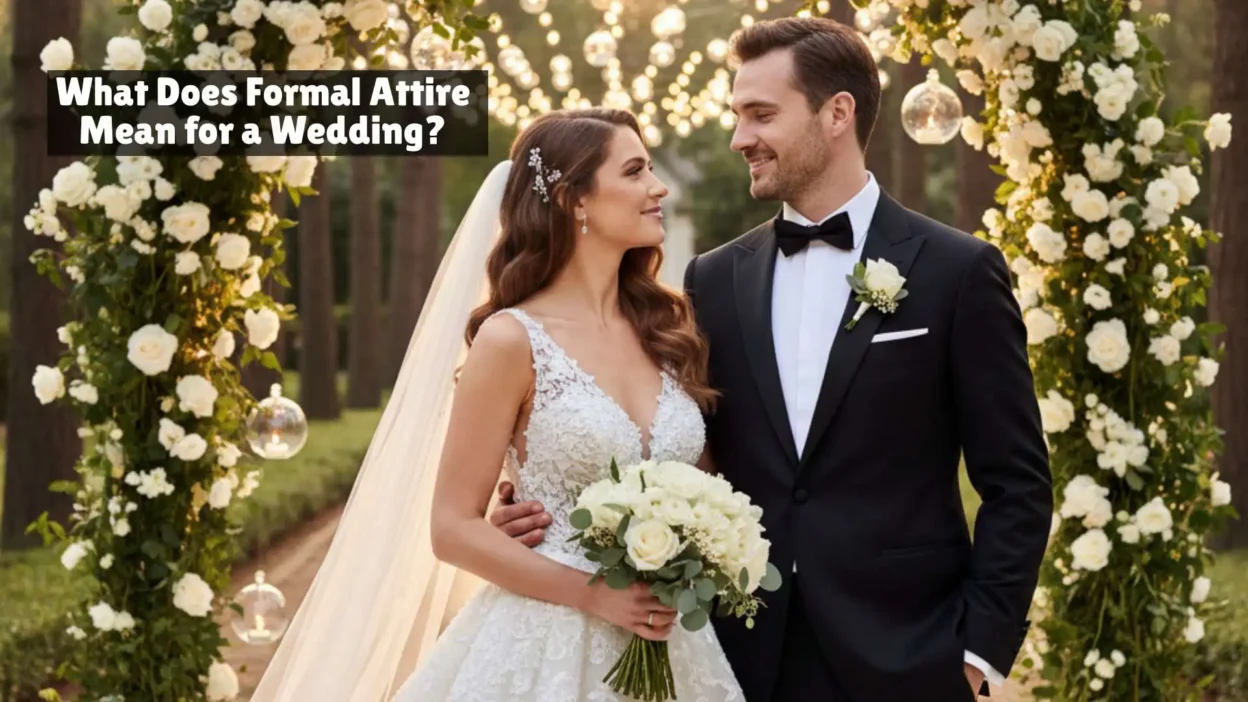 What Does Formal Attire Mean for a Wedding