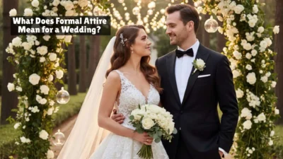 What Does Formal Attire Mean for a Wedding