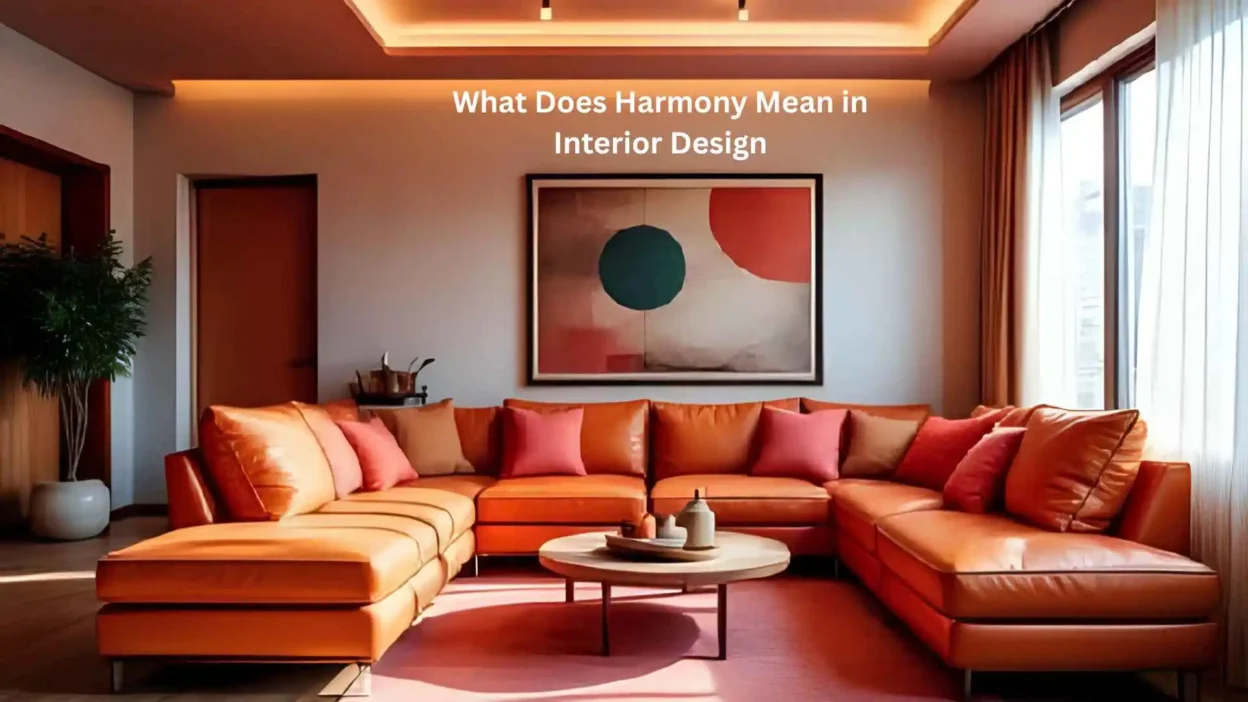 what does harmony mean in interior design