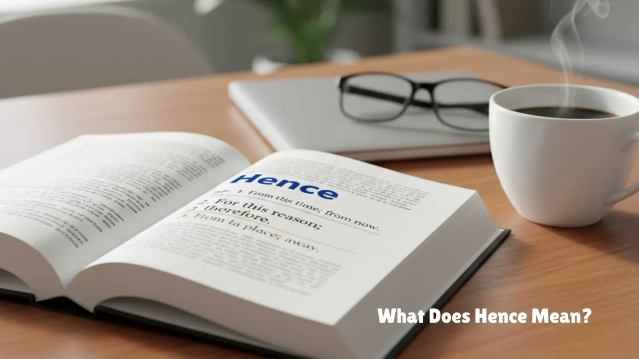 What Does Hence Mean