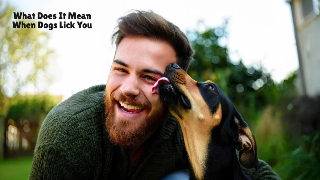 What Does It Mean When Dogs Lick You