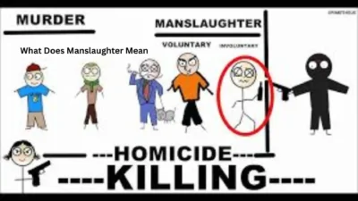 what does manslaughter mean