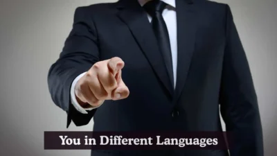 You in Different Languages