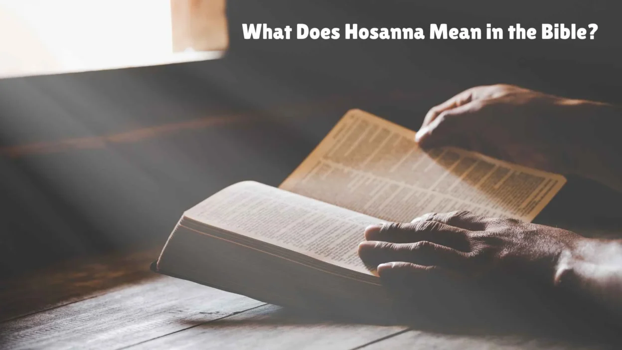 What Does Hosanna Mean in the Bible