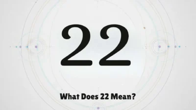What Does 22 Mean