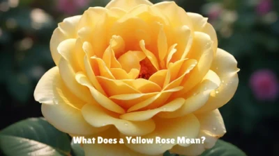 What Does a Yellow Rose Mean