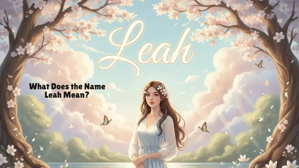 What Does the Name Leah Mean